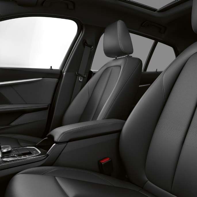 Sitze in Leder 'Dakota'. BMW 1er Modell Luxury Line, Interieur mit Sitzen in Leder 'Dakota'.