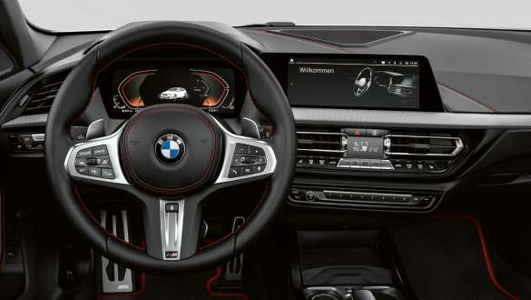 BMW 1er 128ti F40 M Lederlenkrad mit Kontrastnaht BMW 1er 128ti F40 M Lederlenkrad mit Kontrastnaht
