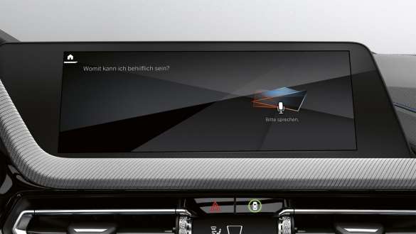 BMW 1er F40, Cleverer Sprachassistent Der clevere Sprachassistent BMW Intelligent Personal Assistant des BMW 1er F40