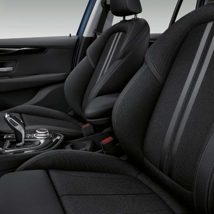 Sportsitze BMW 2er Gran Tourer Modell Advantage Sportsitze BMW 2er Gran Tourer 218i Modell Advantage F46 2018 Innenraum
