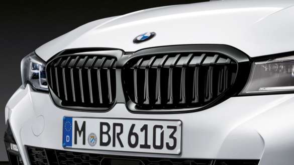 BMW 3er Limousine (G20), M Performance Frontziergitter schwarz BMW 3er Limousine (G20), M Performance Frontziergitter schwarz