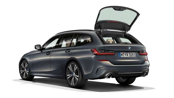 Separat zu öffnende Heckscheibe BMW 3er Touring, Separat zu öffnende Heckscheibe
