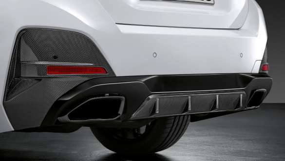 M Performance Heckdiffusor Carbon BMW 4er Gran Coupé G26 2021 M Performance Heckdiffusor Carbon BMW 4er Gran Coupé G26 2021