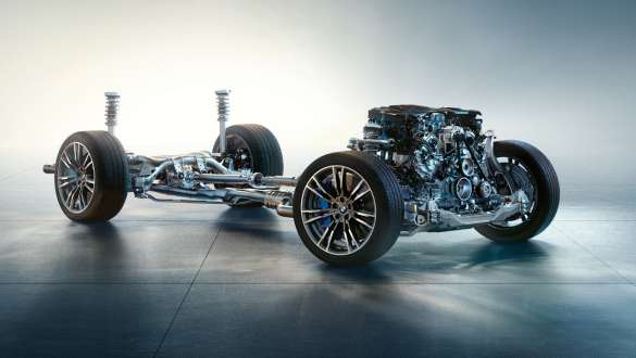 Mild-Hybrid-Technologie BMW 5er Touring G31 LCI Mild-Hybrid-Technologie BMW 5er Touring G31 Facelift 2020 Fahrwerk