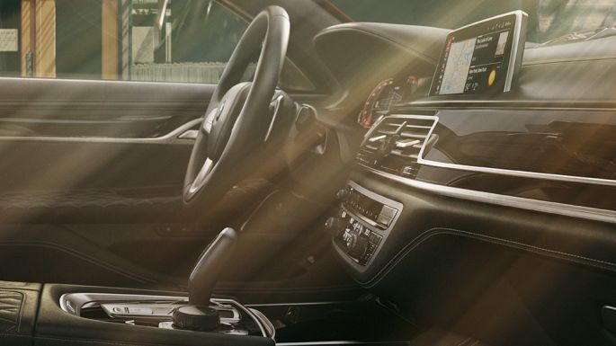 BMW Individual 7er Limousine hochwertiges Interieur BMW Individual 7er Limousine hochwertiges Interieur in schwarz