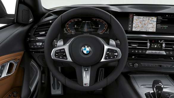 M Lederlenkrad BMW Z4 M40i Roadster G29 M Lederlenkrad BMW Z4 M40i Roadster G29 2019 Cockpit