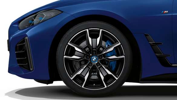 19" M Leichtmetallräder 861 M BMW i4 M50 G26 2021 19" M Leichtmetallräder 861 M BMW i4 M50 G26 2021 BMW Individual Frozen Portimao Blau metallic