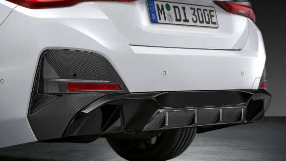 M Performance Heckdiffusor Carbon BMW i4 M50 G26 2021 M Performance Heckdiffusor Carbon BMW i4 M50 G26 2021