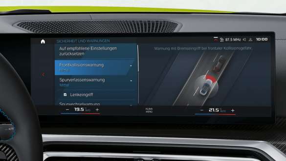 Driving Assistant Professional BMW 3er Limousine M Automobile G80 G20 BMW 3er Limousine M Automobile G80 G20 Driving Assistant Professional Control Display Innenraum