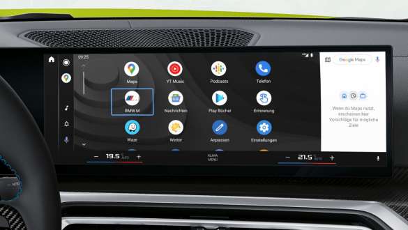 Smartphone Integration BMW 3er Limousine M Automobile BMW 3er Limousine M Automobile G80 G20 Smartphone Integration Control Display Innenraum