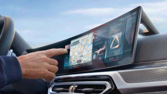 BMW Curved Display BMW M340i xDrive und M340d xDrive Touring G21 BMW Curved Display