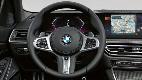 M Lederlenkrad BMW M340i xDrive und M340d xDrive Touring G21 M Lederlenkrad
