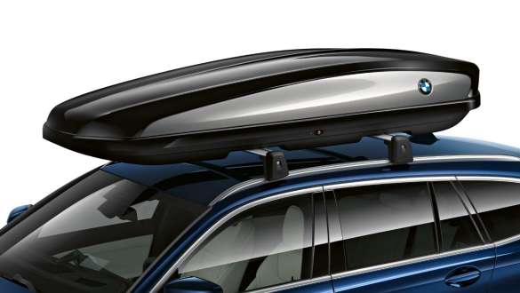 BMW Dachbox 520 Schwarz/Titansilber BMW M340i xDrive und M340d xDrive Touring G21 BMW Dachbox 520 Schwarz/Titansilber