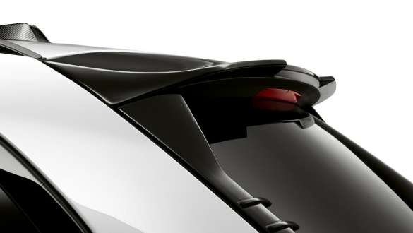 M Performance Dachkantenspoiler Schwarz hochglänzend BMW M340i xDrive und M340d xDrive Touring G21 M Performance Dachkantenspoiler Schwarz hochglänzend