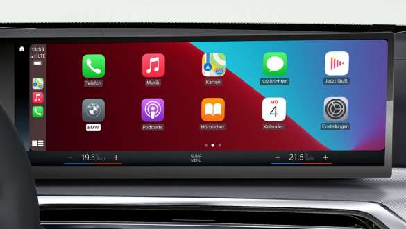 Smartphone Integration Apple CarPlay Android Auto BMW M440i xDrive Gran Coupé G26 Smartphone Integration Apple CarPlay Android Auto BMW M440i xDrive Gran Coupé G26 Innenraum Control Display