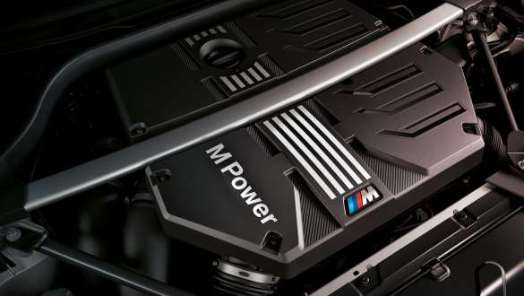 BMW M TwinPower Turbo Reihen-6-Zylinder Benzinmotor BMW X3 M Competition F97 LCI 2021 BMW X3 M Competition F97 LCI Facelift 2021 BMW M TwinPower Turbo Reihen-6-Zylinder Benzinmotor Nahaufnahme