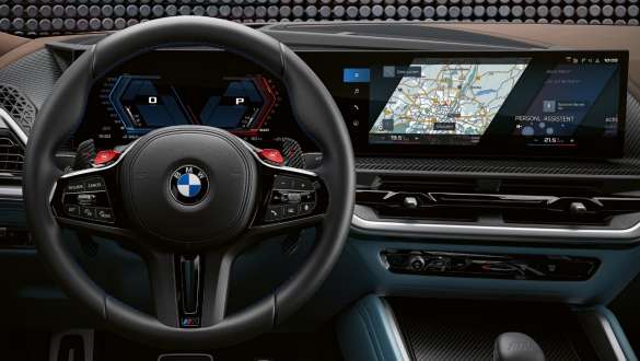 M spezifisches Anzeigenkonzept durch BMW Operating System 8 BMW XM G09 M spezifisches Anzeigenkonzept durch BMW Operating System 8
