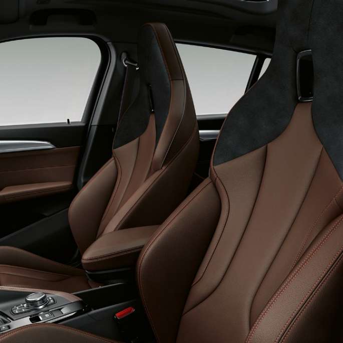 Lederausstattung BMW X2 Modell Edition M Mesh BMW X2 Modell Edition M Mesh 2020 F39 Interieur Lederausstattung