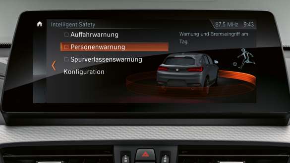 Driving Assistant Plus BMW X2 F39 Driving Assistant Plus BMW X2 2018 F39 Interieur Instrumententafel