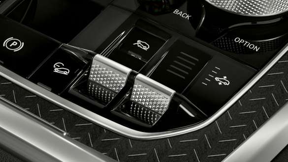 BMW X6 Interieur, Offroad-Modi. BMW X6 Interieur mit Fokus auf Offroad-Modi.