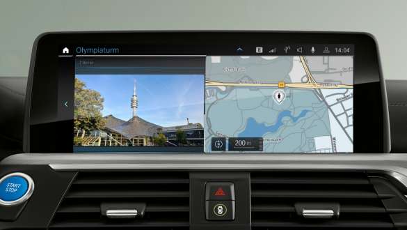 BMW Maps BMW iX3 G08 BMW Maps BMW iX3 G08 2020 Control Display Innenraum