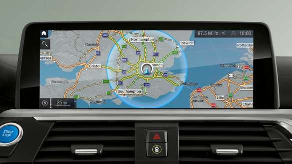 Connected Charging Services BMW iX3 G08 Connected Charging Services BMW iX3 G08 2020 Control Display Innenraum