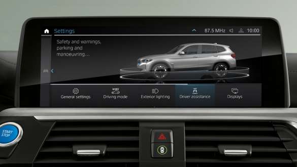 Driving Assistant Professional BMW iX3 G08 Driving Assistant Professional BMW iX3 G08 2020 Control Display Innenraum