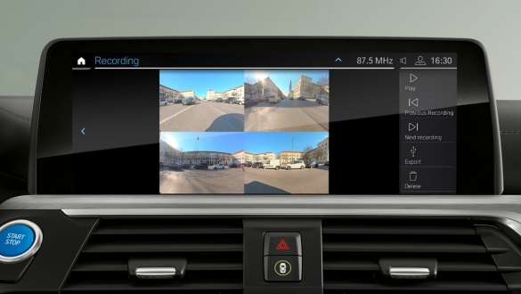 BMW Drive Recorder BMW iX3 G08 BMW Drive Recorder BMW iX3 G08 2020 Control Display Innenraum