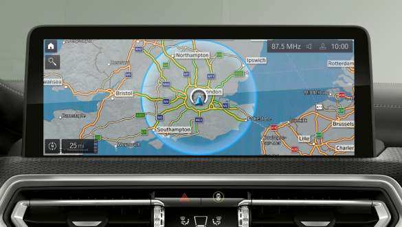 Connected Charging BMW iX3 G08 Connected Charging BMW iX3 G08 2020 Control Display Innenraum