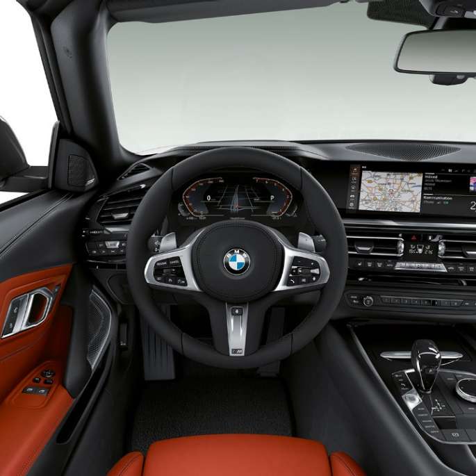BMW Z4 Roadster Modell Sport Line BMW Z4 Roadster Modell Sport Line, Lenkrad und Fahrerplatz