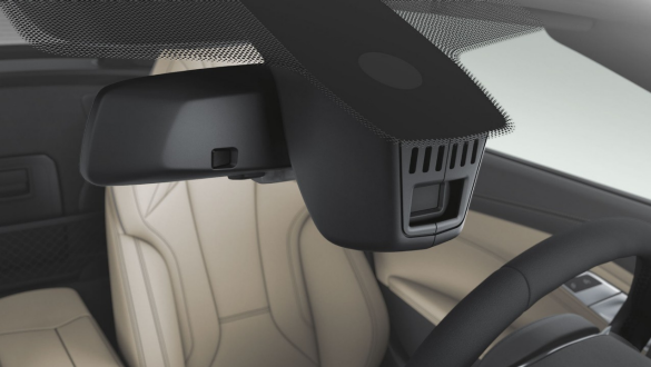 BMW Z4 Roadster Driving Assistant Blick durch Frontscheibe ins Interieur des BMW Z4 Roadster