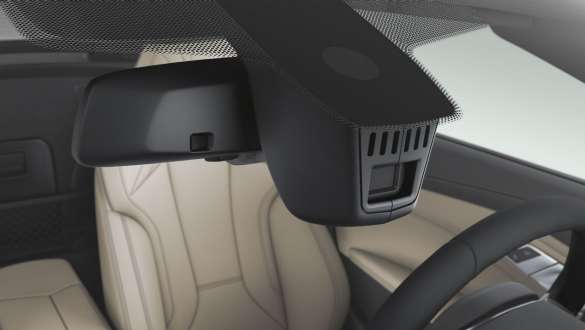 BMW Z4 Roadster Driving Assistant Blick durch Frontscheibe ins Interieur des BMW Z4 Roadster