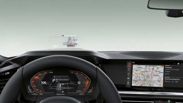 BMW Z4 Roadster Fahrerplatz BMW Z4 Roadster mit Lenkrad, Head-Up Display und Control Display