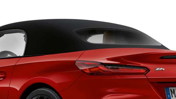 BMW Z4 Roadster Stoffverdeck BMW Z4 Roadster Silhouette mit geschlossenem Stoffverdeck
