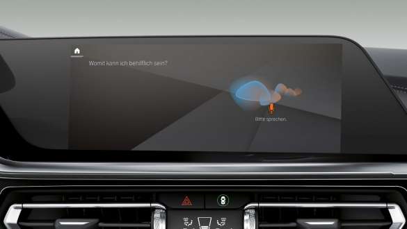 BMW Z4 Roadster (G29) Intelligent Personal Assistant BMW Z4 Roadster (G29) mit Screen des Intelligent Personal Assistant