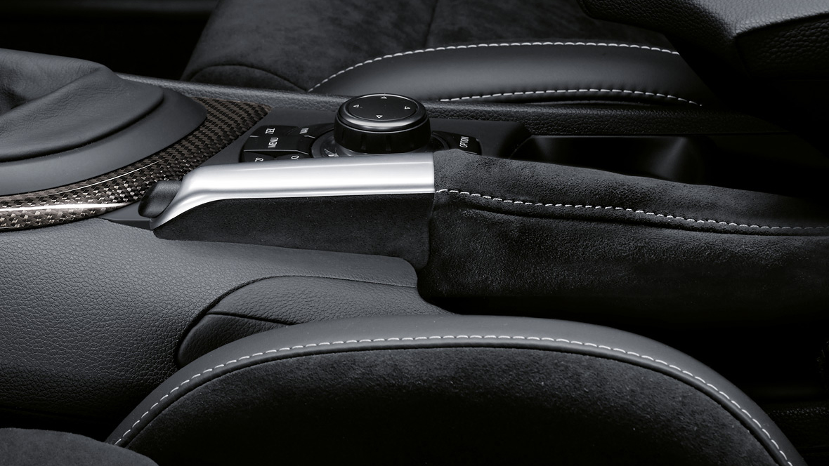 BMW Performance Handbremsgriff mit Alcantarabalg