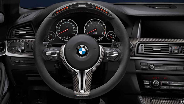 M Performance Lenkrad Alcantara Mit Carbonblende Und Race Display