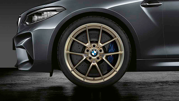 19'' M Performance Leichtmetallrad Y-Speiche 763 M Frozen Gold, geschmiedet