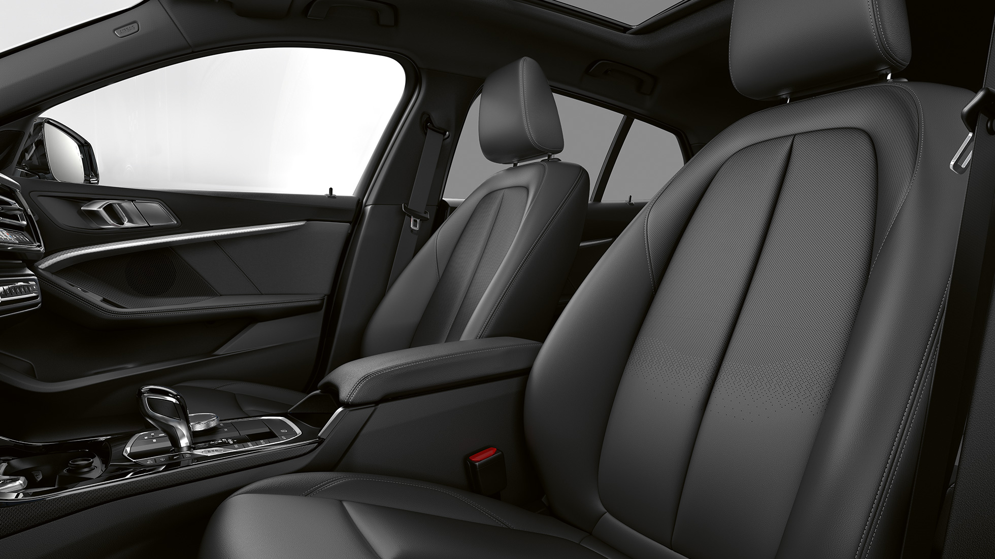 Sitze in Leder 'Dakota'. BMW 1er Modell Luxury Line, Interieur mit Sitzen in Leder 'Dakota'.