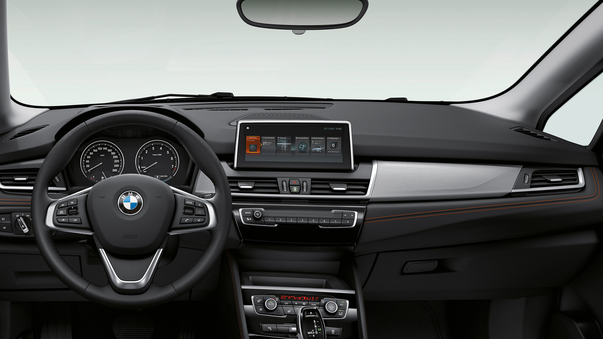 Cockpit BMW 2er Active Tourer Modell Sport Line Cockpit BMW 2er Active Tourer Modell Sport Line 220i F45 2018