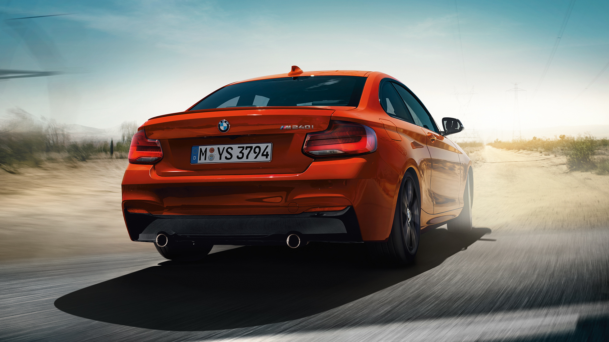 BMW 2er Coupé, Heckschuss BMW 2er Coupé, Heckschuss