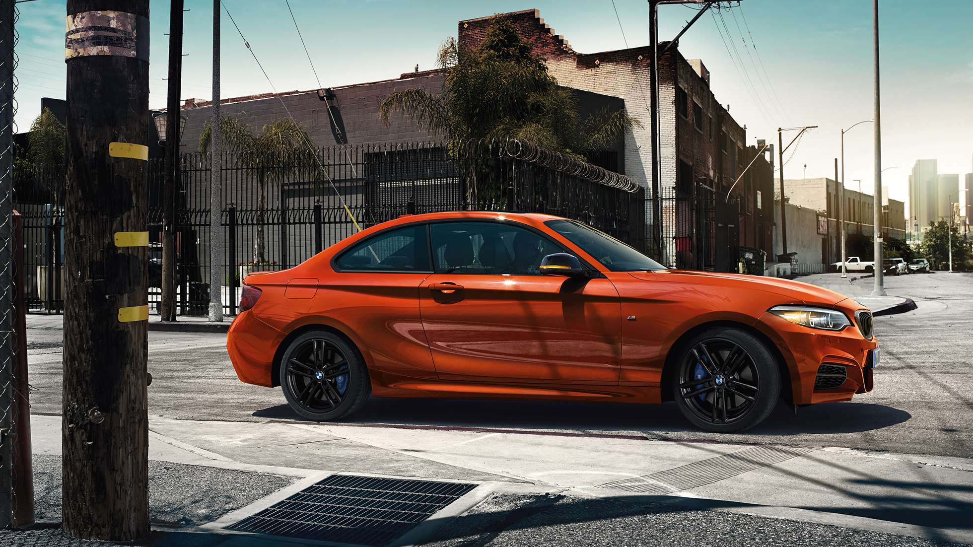 BMW 2er Coupé, Seitschuss BMW 2er Coupé, Seitschuss