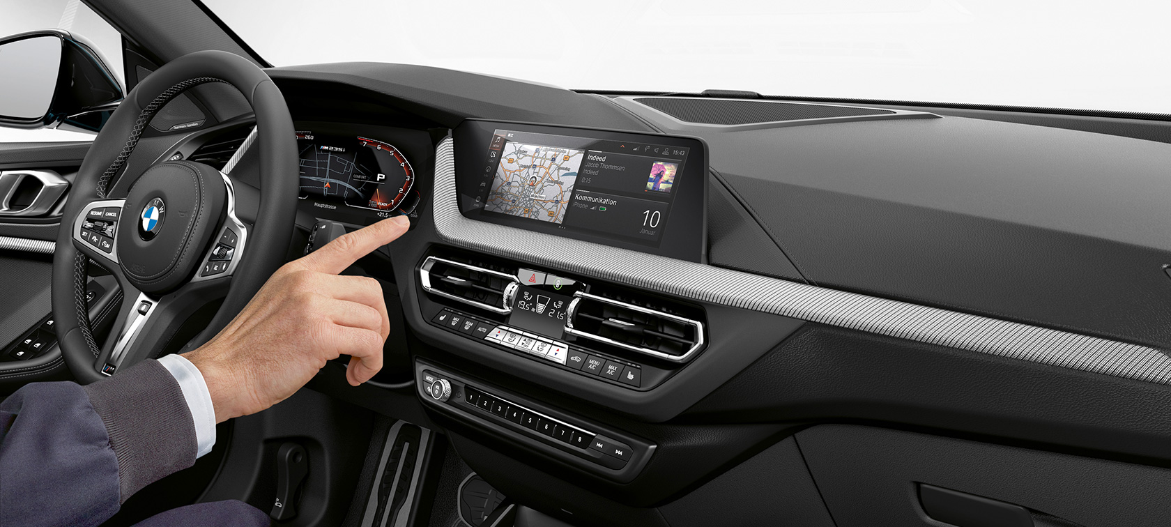 BMW 2er Gran Coupé mit BMW ConnectedDrive und BMW Personal Copilot BMW 2er Gran Coupé mit BMW ConnectedDrive und BMW Personal Copilot F44 Interieur