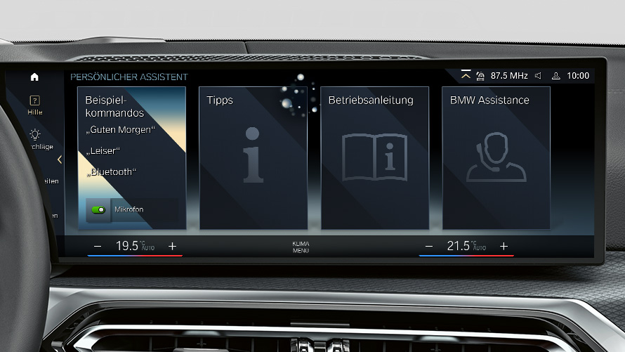 BMW Intelligent Personal Assistant BMW 3er Limousine LCI G20 BMW Intelligent Personal Assistant