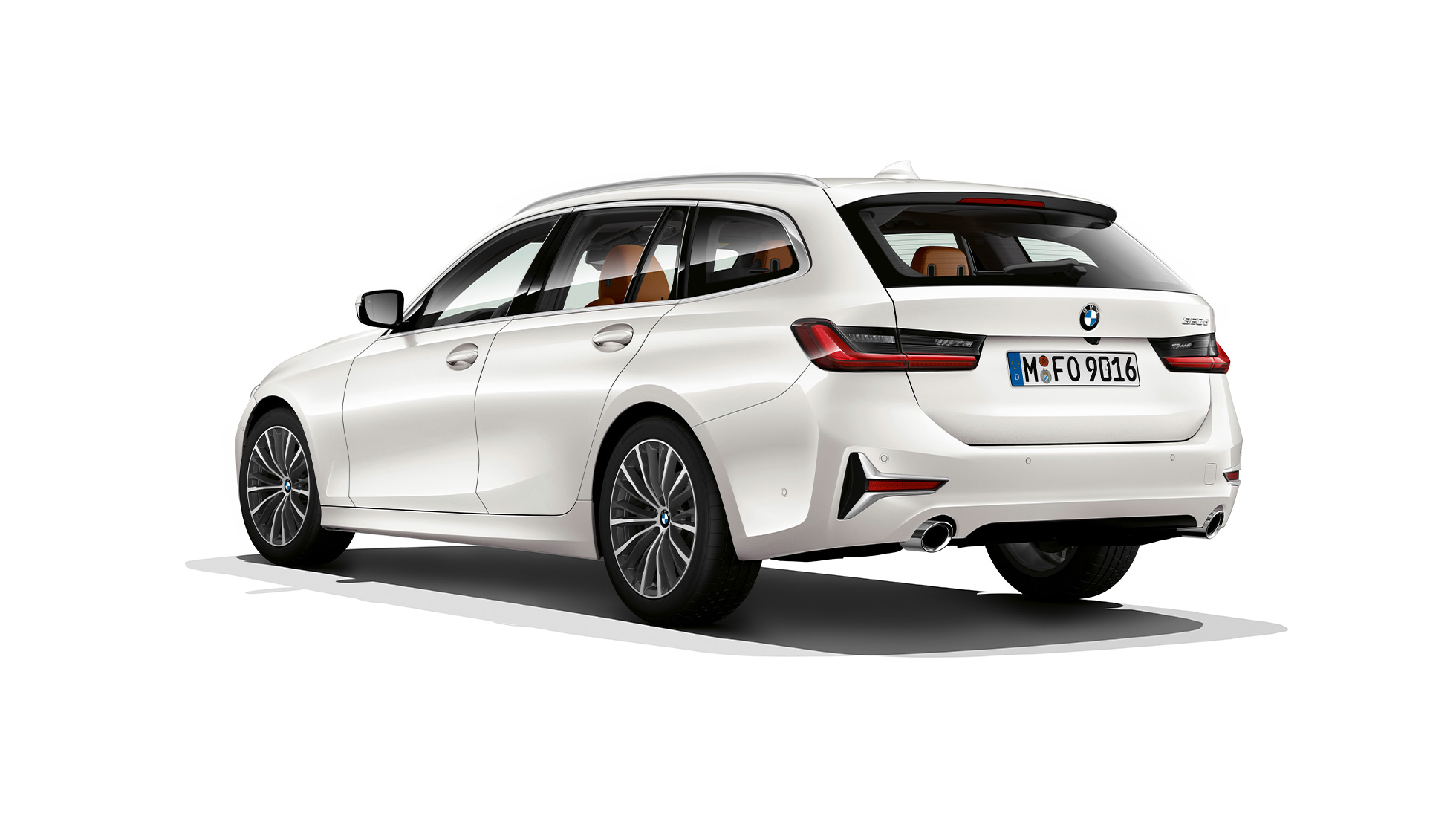 Modell Advantage Dreiviertel-Heckaufnahme BMW 3er Touring, Modell Advantage Dreiviertel-Heckaufnahme