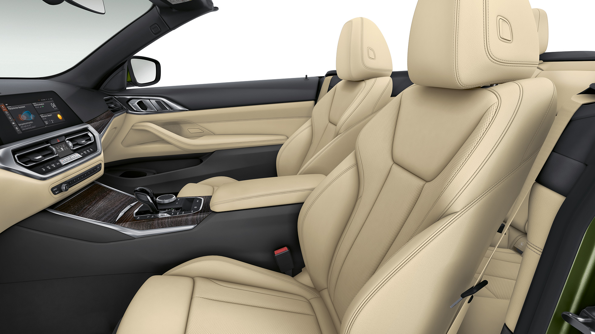Sitze BMW 4er Cabrio Basisausstattung G23 2020 BMW 4er Cabrio G23 2020 Basisausstattung Innenraum Sitze
