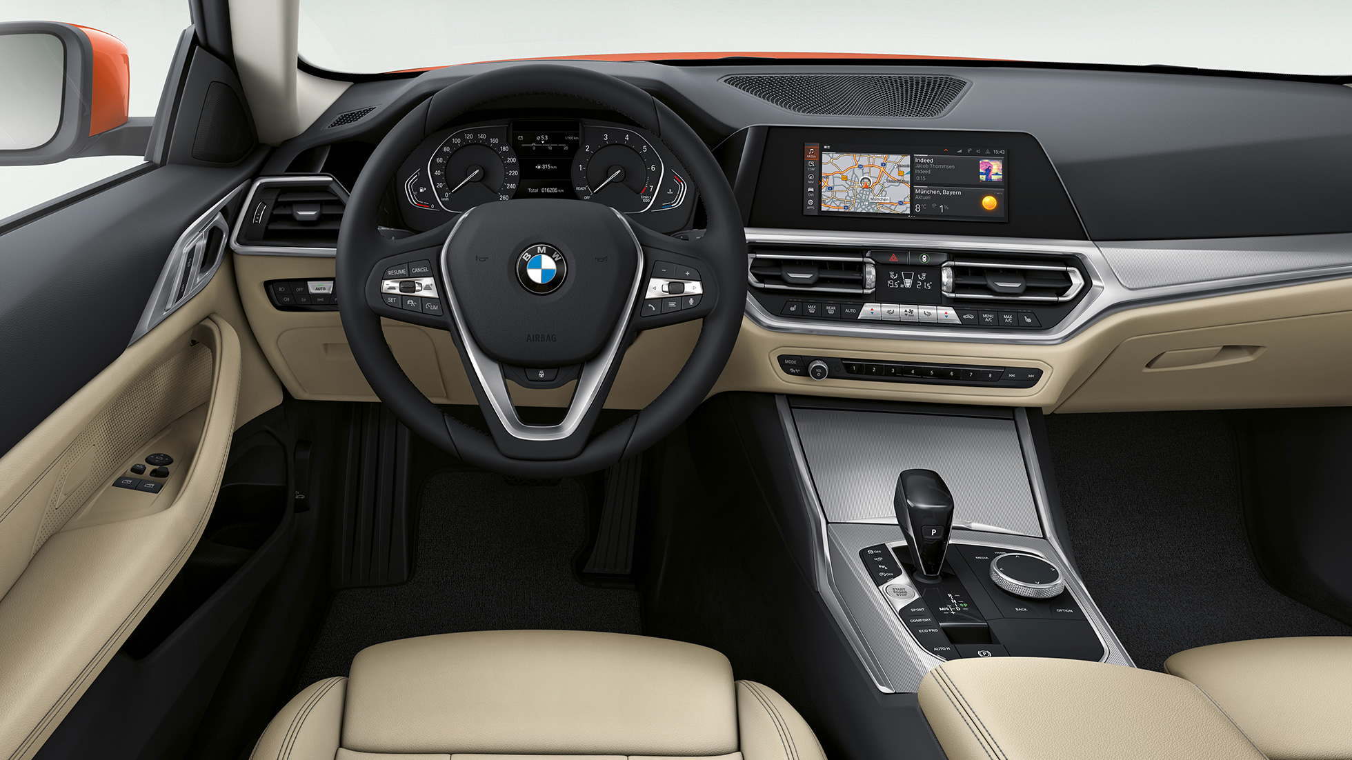 BMW 4er Coupé Basisausstattung G22 2020 BMW 4er Coupé G22 2020 Basisausstattung Innenraum