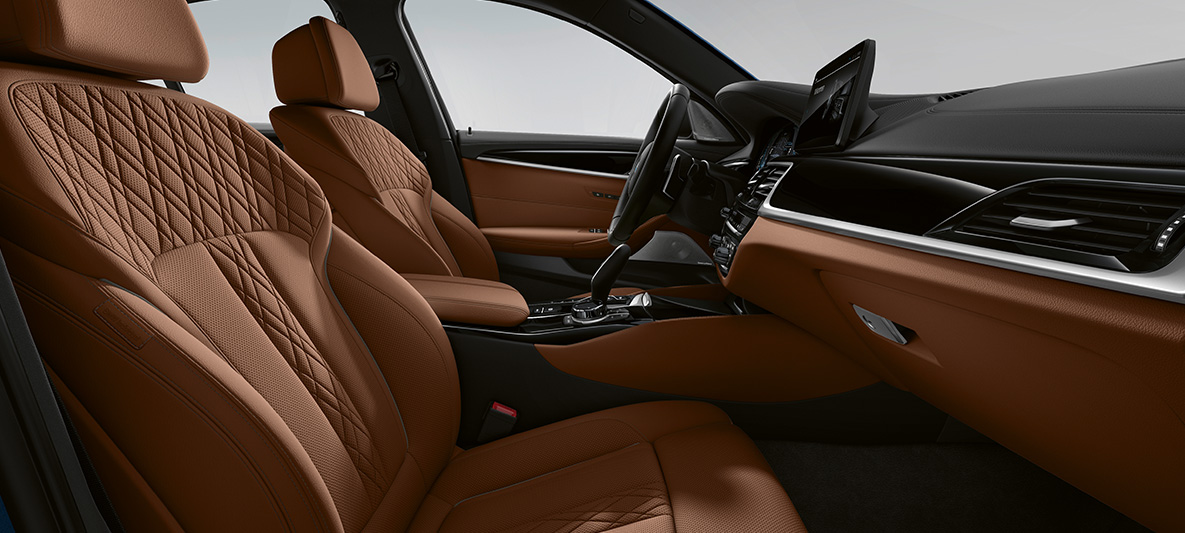 Vollleder BMW 5er Touring G31 Individual Interieur Vollleder BMW 5er Touring Individual G31 Facelift 2020 Interieur Cockpit