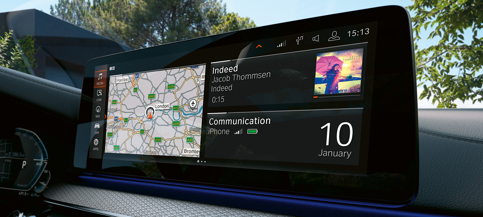 Technologien BMW 5er Touring G31 Informationsdisplay BMW 5er Touring G31 Facelift 2020 Interieur Cockpit