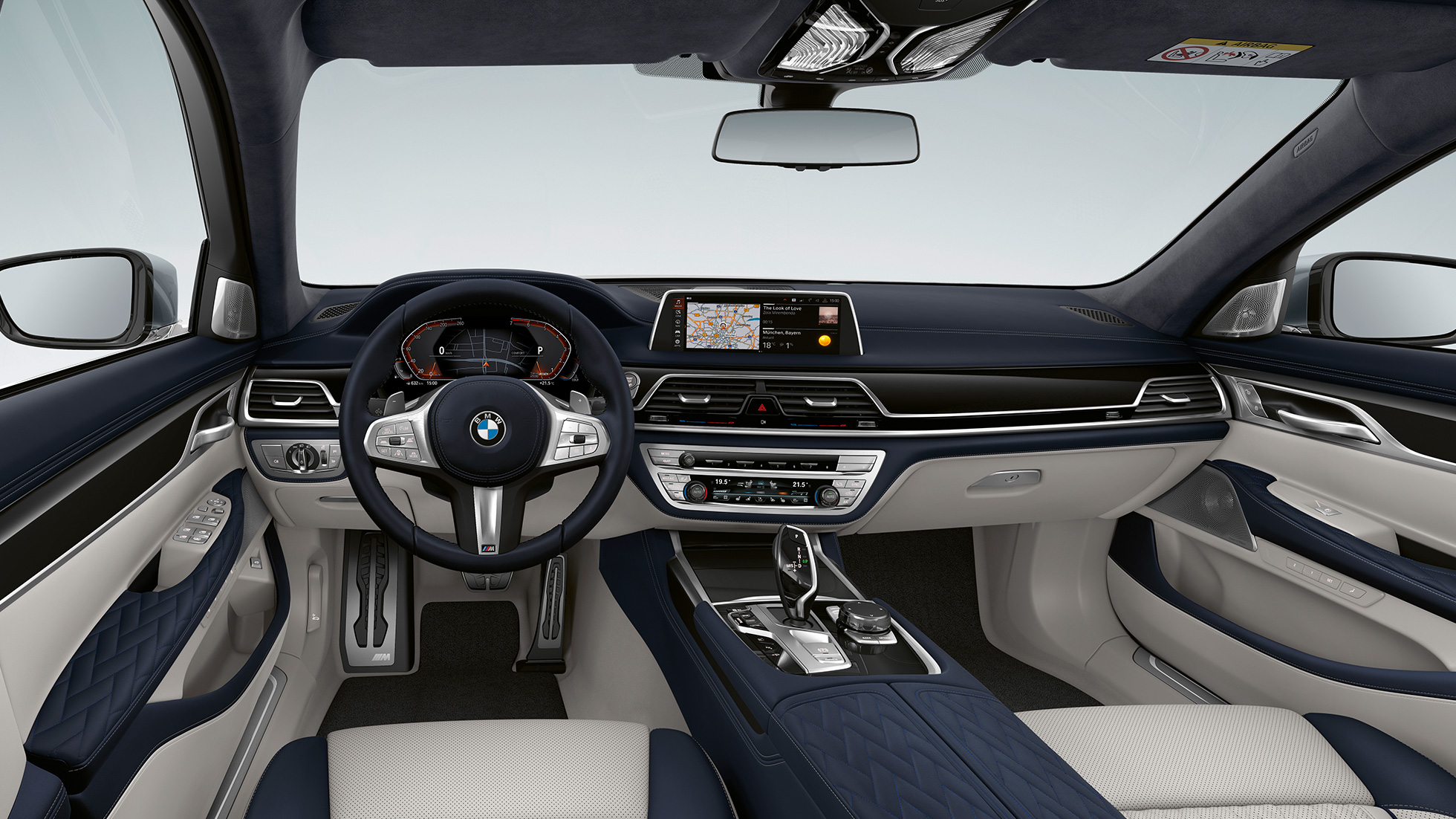 BMW 7er Limousine M Sportpaket, Interieur BMW 7er Limousine M Sportpaket Interieur